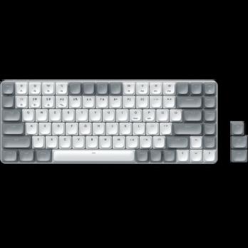 Клавиатура Satechi SM1 Slim Light гибридная, USB Type-A, Bluetooth, радиоканал, белый