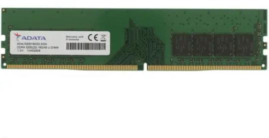 Оперативная память ADATA Premier, DDR4, 16GB (1x16GB), 3200MHz, CL22, DIMM