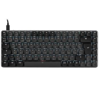 Клавиатура Satechi SM1 Slim Dark гибридная, USB Type-A, Bluetooth, радиоканал, чёрный
