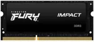 Оперативная память Kingston Fury Impact, DDR4, 8GB (1x8GB), 3200MHz, CL20, SO-DIMM
