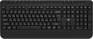 Клавиатура Oklick K257W беспроводная, радиоканал, чёрный