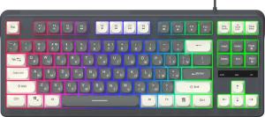 Клавиатура Oklick 711G проводная, USB Type-A, серый