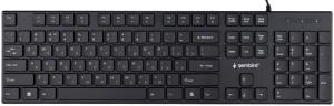 Клавиатура Gembird KB-250 проводная, USB Type-A, чёрный