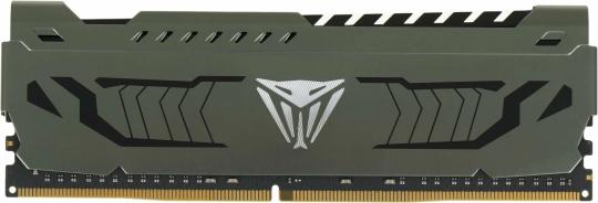Оперативная память Patriot Steel Series, DDR4, 32GB (1x32 GB), 3200 MHz, CL22, радиатор, черный, SO-DIMM