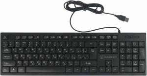 Клавиатура Raskat K006 проводная, USB Type-A, чёрный