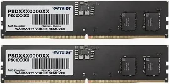 Оперативная память Patriot, DDR5, 16GB (1x16 GB), 4800 MHz, CL40, SO-DIMM