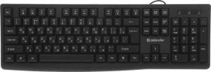 Клавиатура Defender Navigator HB-138 проводная, USB Type-A, чёрный