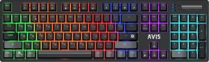 Клавиатура Defender Avis GK-312 проводная, USB Type-A, чёрный