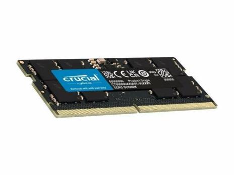 Оперативная память Crucial, DDR5, 16GB (1x16 GB), 4800 MHz, CL40, SO-DIMM
