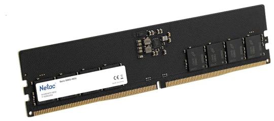 Оперативная память NETAC Basic, DDR5, 16Gb (1x16Gb), 5600MHz, CL46, DIMM