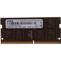 Оперативная память Foxline, DDR4, 16GB (1x16 GB), 3200 MHz, CL22, SO-DIMM