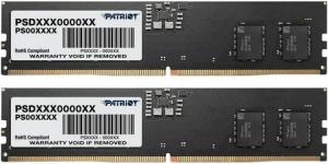 Оперативная память Patriot Signature Line, DDR5, 32GB (1x32GB), 5600 MHz, CL46, без радиатора, SO-DIMM