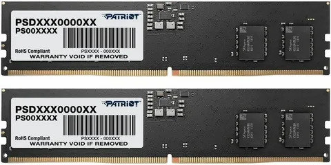 Оперативная память Patriot Signature Line, DDR5, 32GB (1x32GB), 5600 MHz, CL46, без радиатора, SO-DIMM