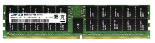 Оперативная память Samsung, DDR5, 32GB (1x32GB), 6400 MHz, CL52, без радиатора, RDIMM