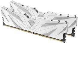 Оперативная память Netac Shadow III, DDR4, 8GB (1x8GB), 3200 MHz, CL16, с радиатором, белый